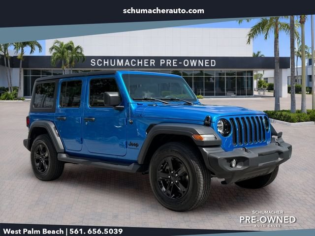 Used 2023 Blue Jeep Sport image 1