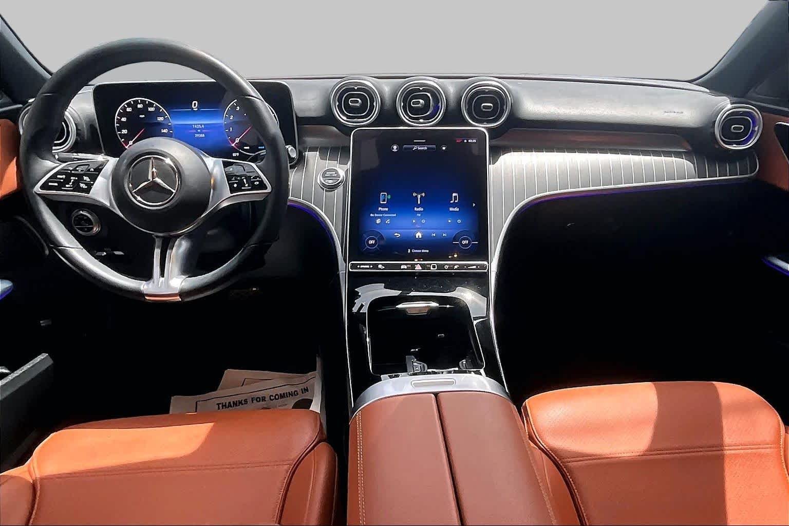 Certified Used 2023 Polar White Mercedes-Benz C 300 image 16
