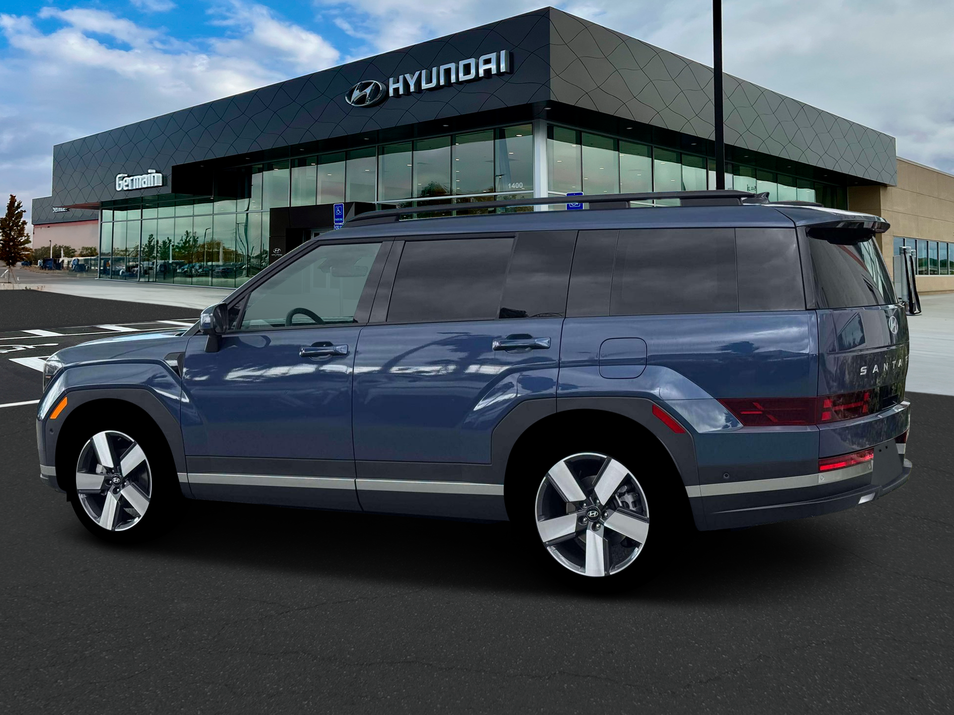 New 2026 Atlantis Blue Hyundai Limited AWD image 4
