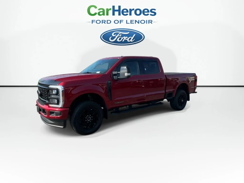 Used 2025 Red Ford Lariat image 4