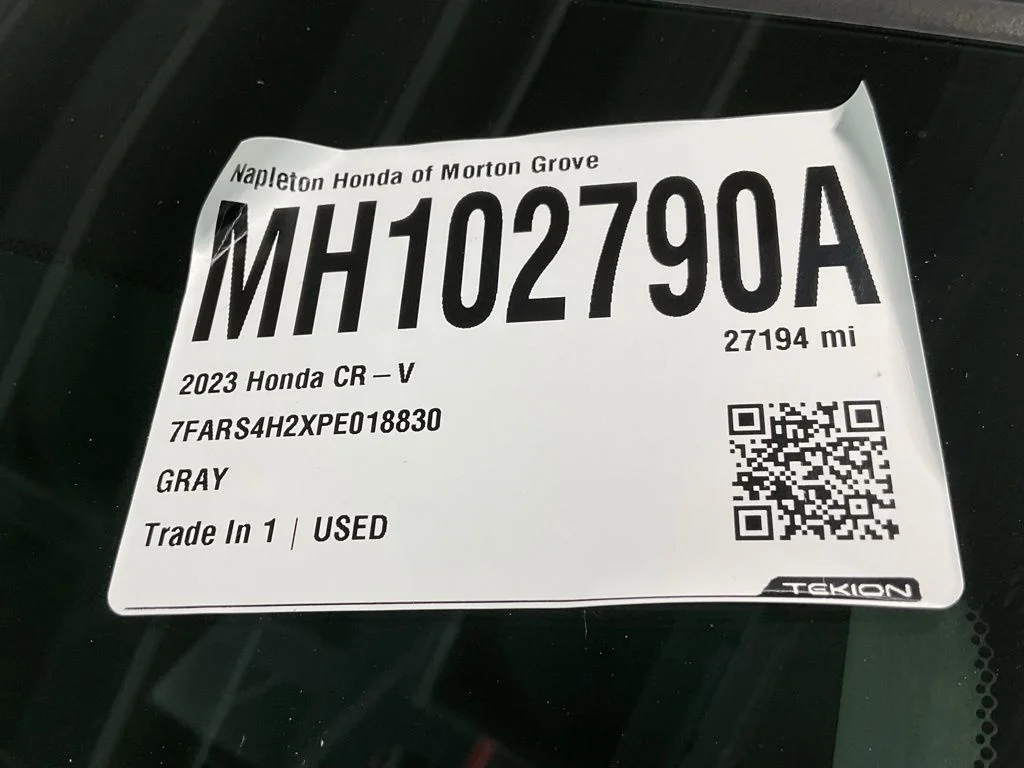Certified Used 2023 Meteorite Gray Metallic Honda 1.5T AWD LX image 36