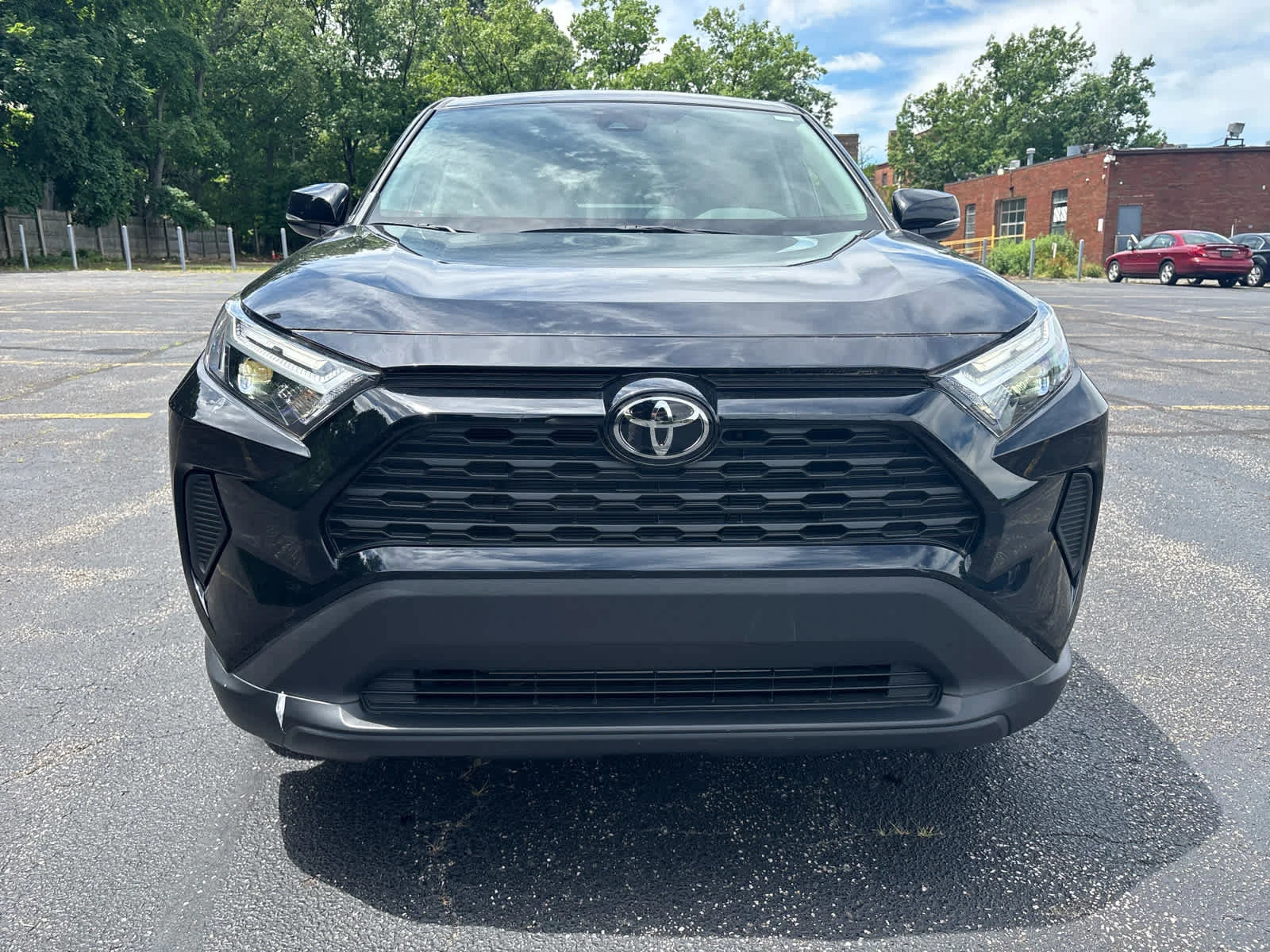 Used 2024 Midnight Black Metallic Toyota LE image 21