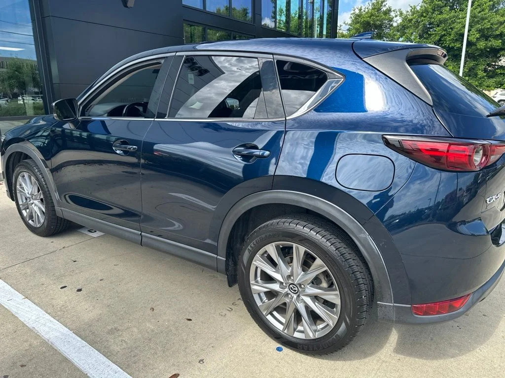 Used 2021 Blue Mazda Grand Touring image 3