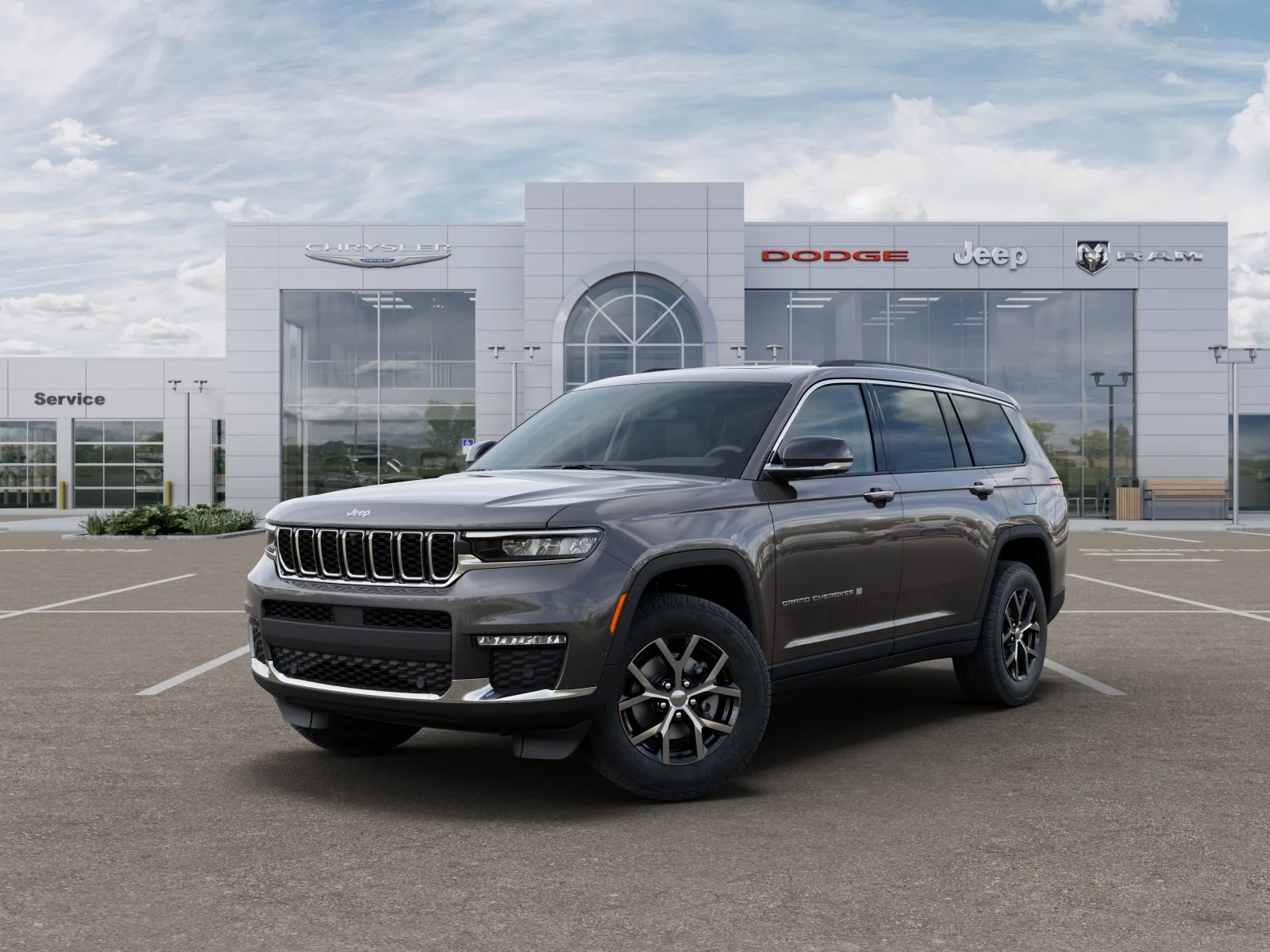 New 2025 Baltic Gray Metallic Clear-Coat Exterior Paint Jeep Limited image 28