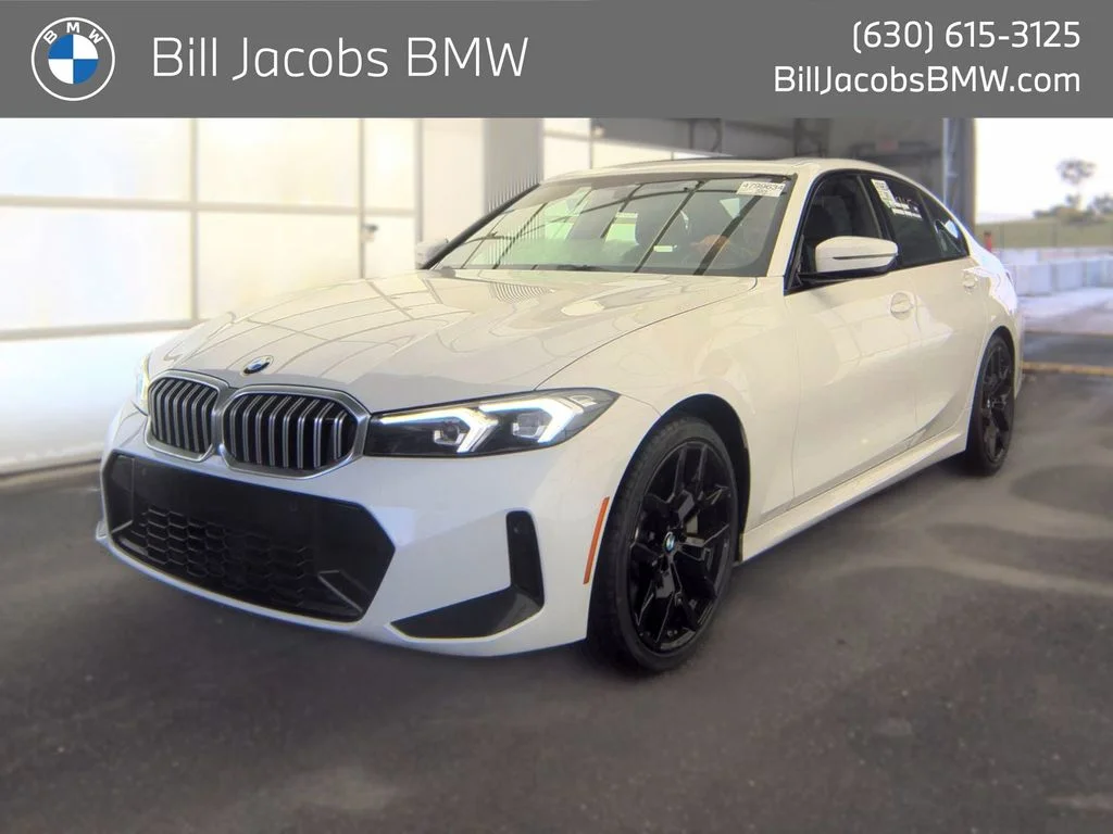 Certified Used 2026 White BMW 330i xDrive image 1