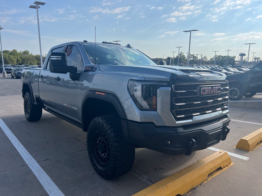 Used 2024 Silver GMC AT4X image 2