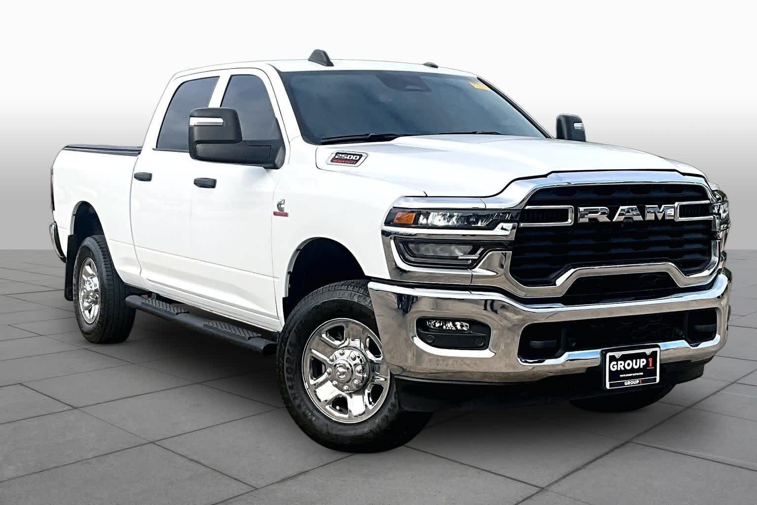 Used 2025 Bright White Clearcoat Ram Tradesman image 3