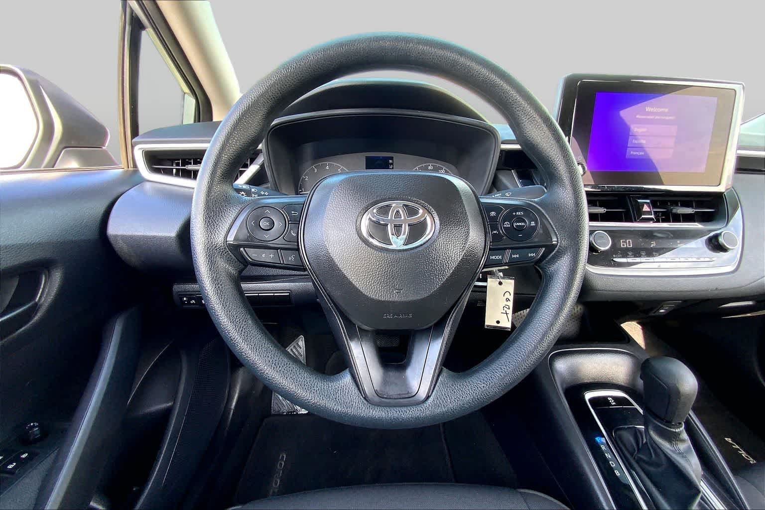 Used 2024 Classic Silver Metallic Toyota LE image 6