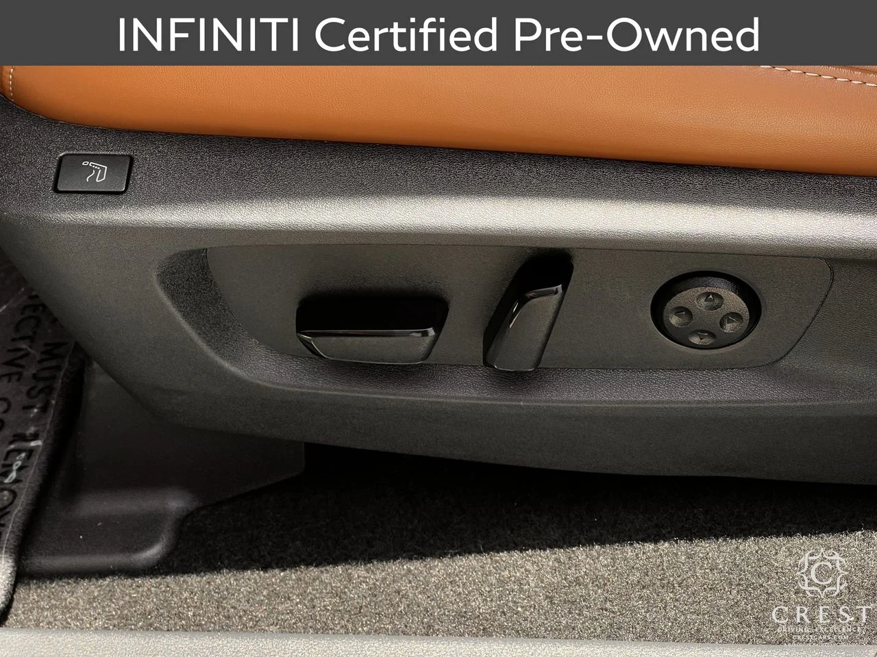 Certified Used 2025 Moonbow Blue Black Obsidian INFINITI AUTOGRAPH image 27