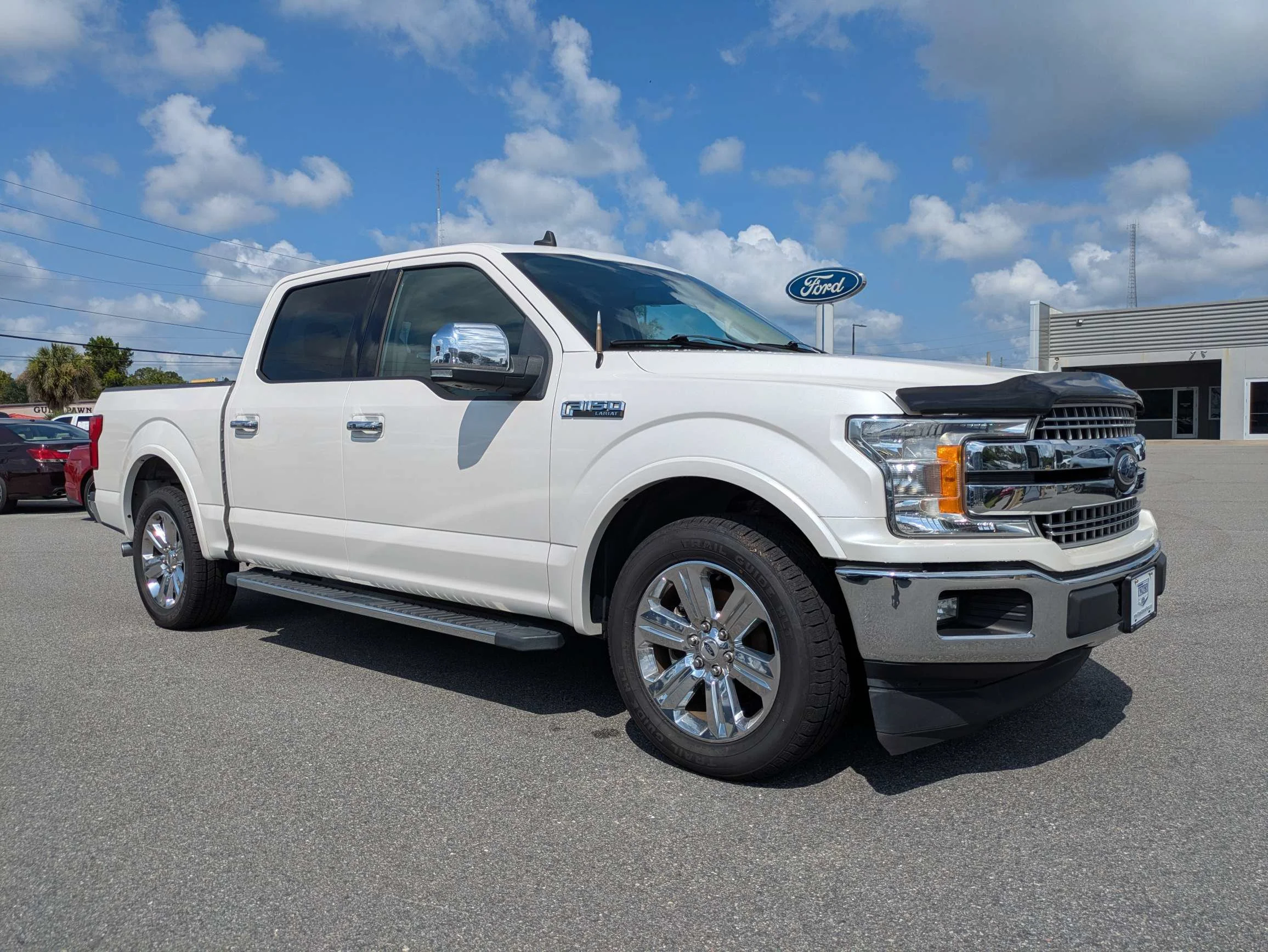 Used 2019 Ford F-150 Lariat with VIN 1FTEW1C54KFC22932 for sale in Brunswick, GA