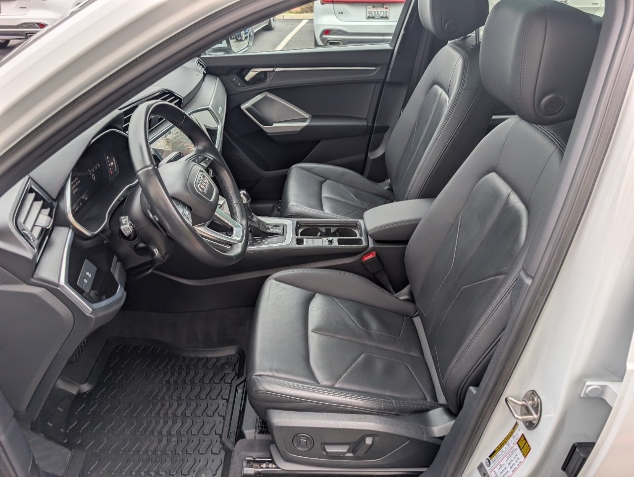 Used 2023 Glacier White Metallic Audi Premium Plus image 16
