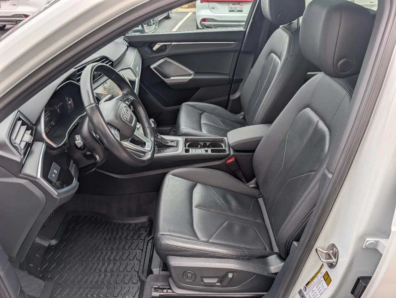 Used 2023 Glacier White Metallic Audi Premium Plus image 16