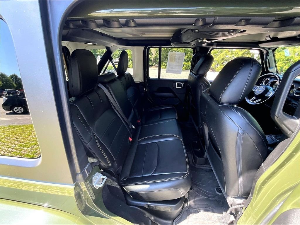 Used 2023 Green Jeep Sahara 4xe image 16