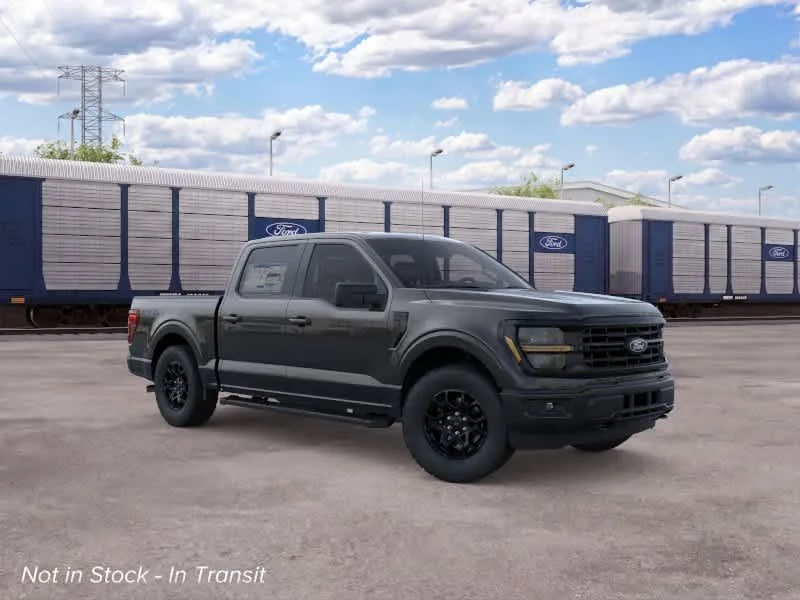 New 2026 Agate Black Metallic Ford XLT image 7
