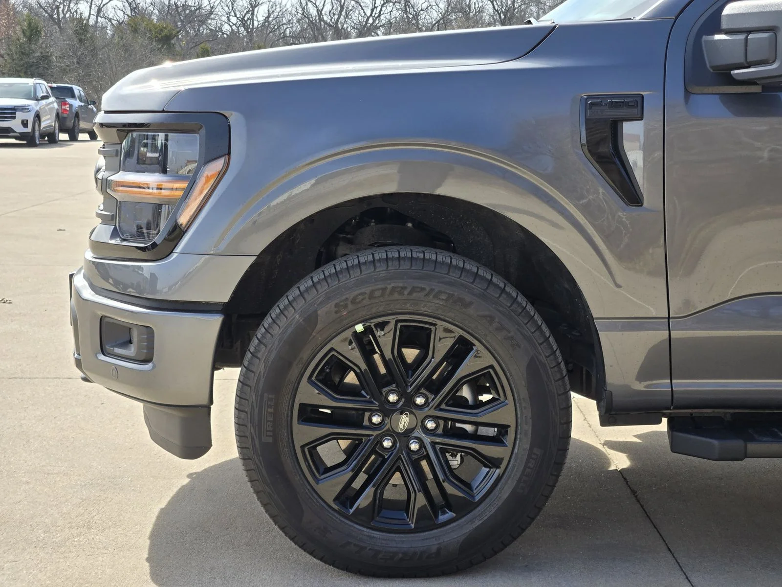 New 2026 Carbonized Gray Metallic Ford XLT image 6