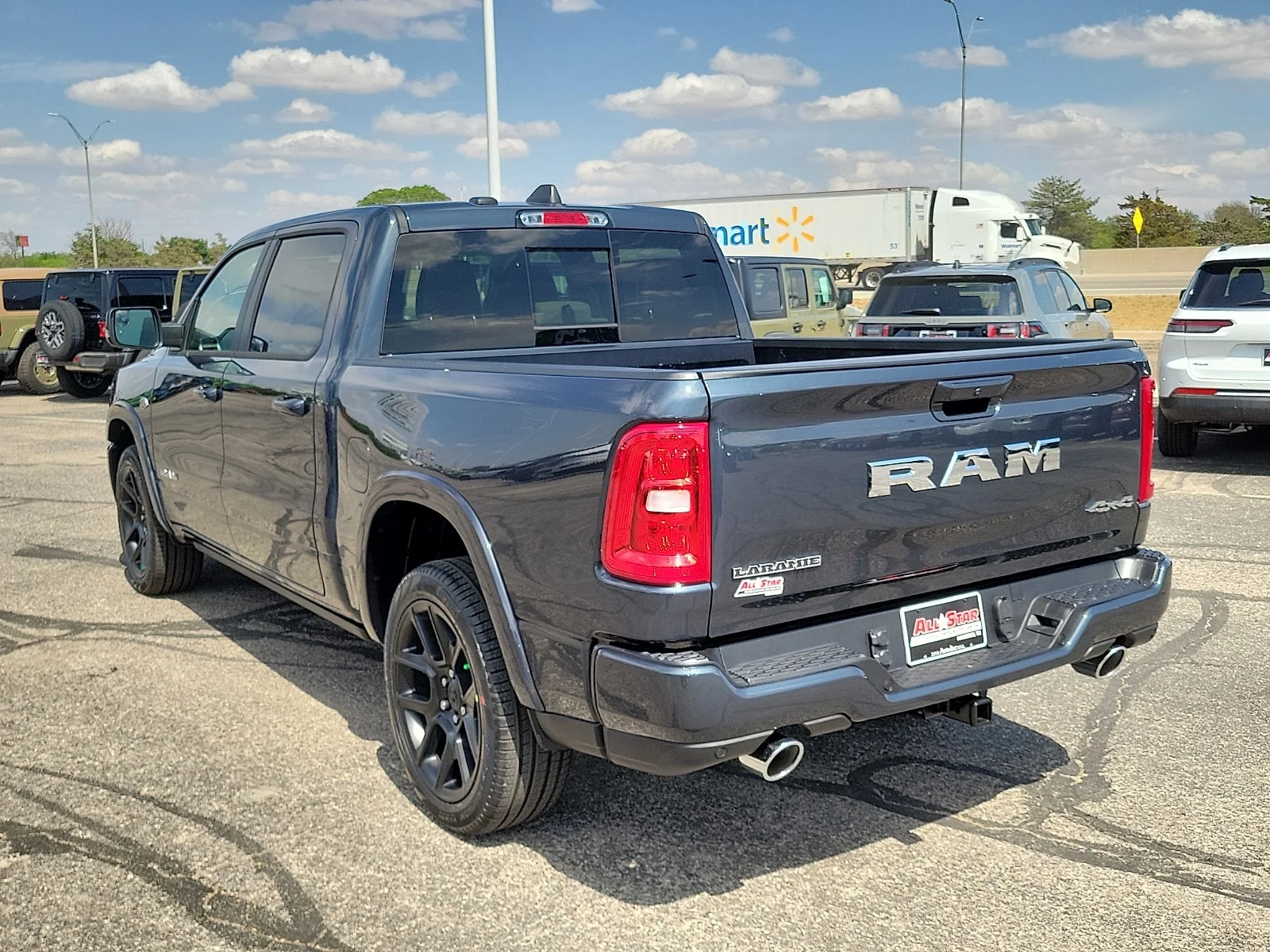 New 2026 Forged Blue Ram LARAMIE CREW CAB 4X4 5
