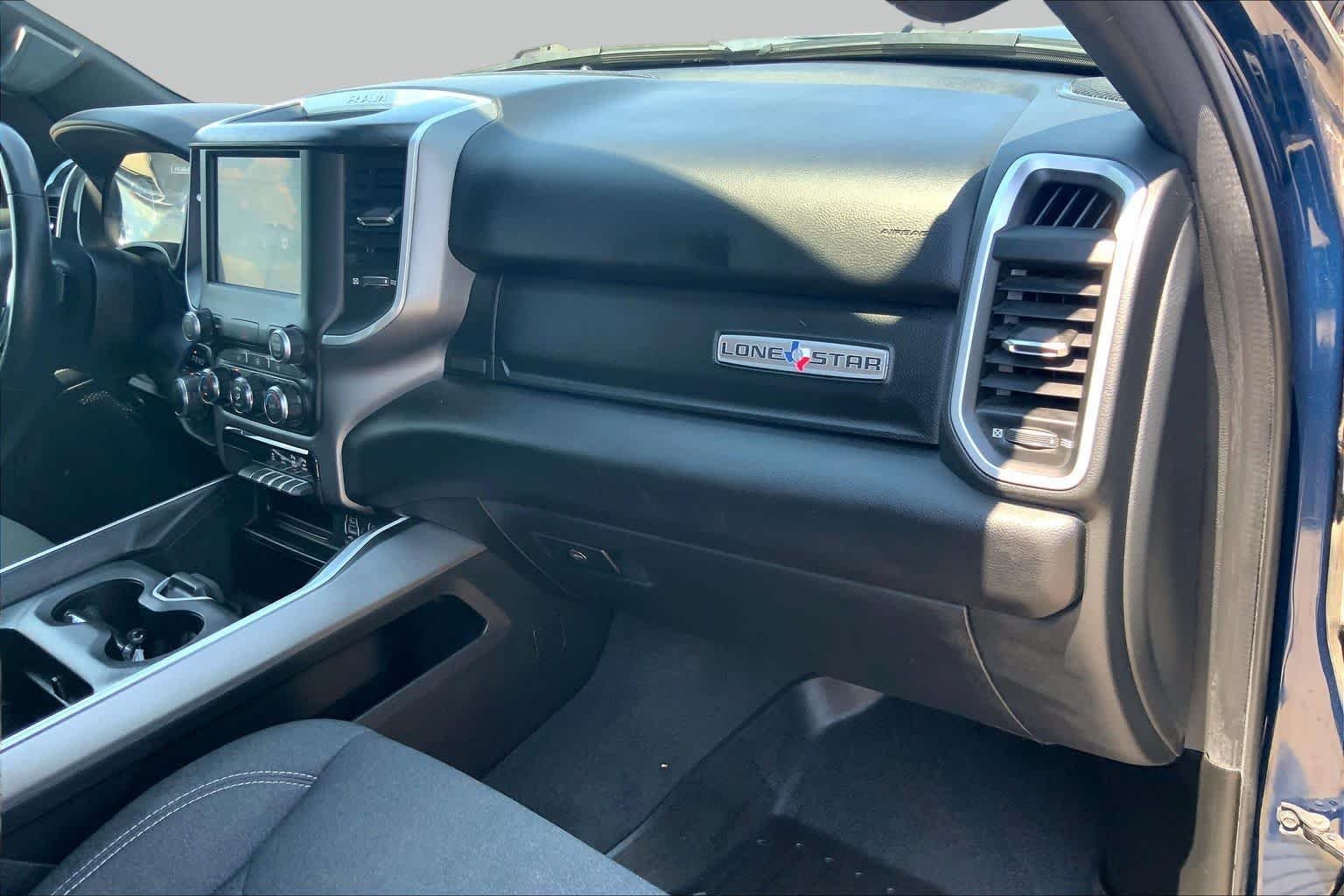 Used 2022 Patriot Blue Pearlcoat Ram Lone Star image 18