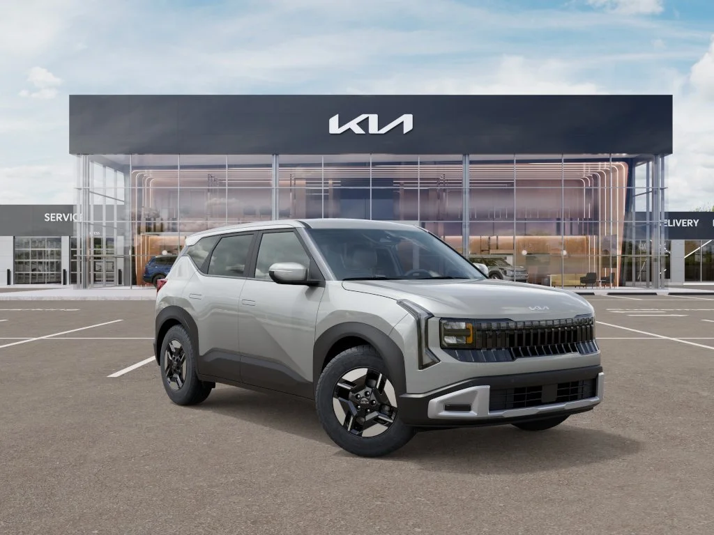 New 2027 Ivory Silver Kia LX image 8