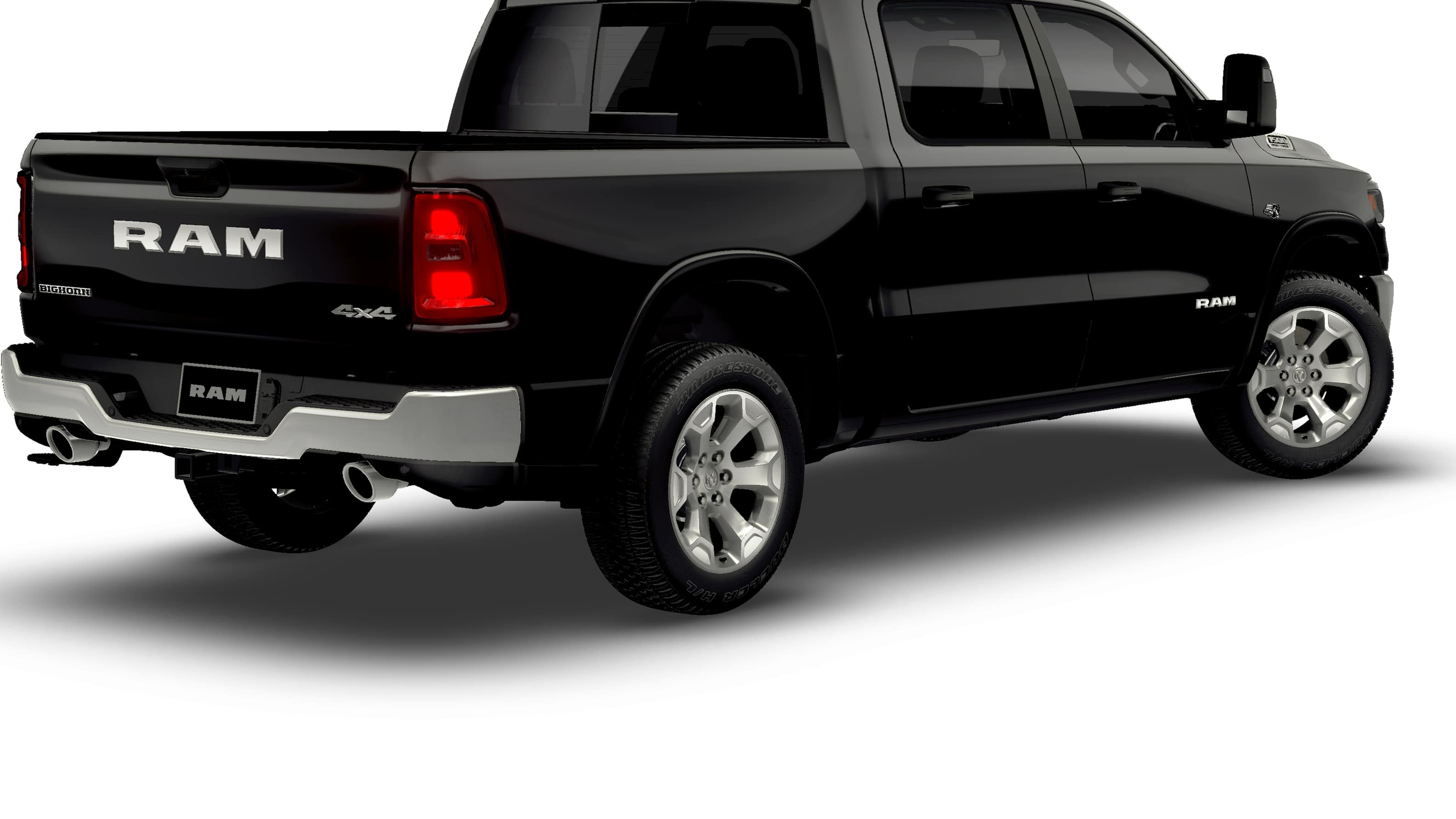 New 2026 Diamond Black Crystal Pearl-Coat Exterior Paint RAM Big Horn/Lone Star image 14