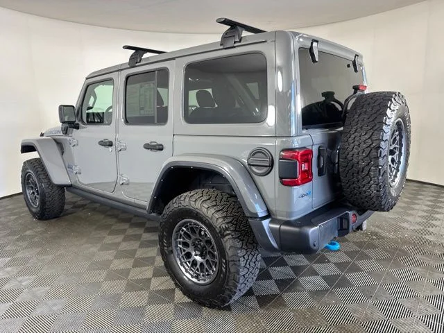 Used 2021 Sting-Gray Clearcoat Jeep Unlimited Rubicon 4xe image 6
