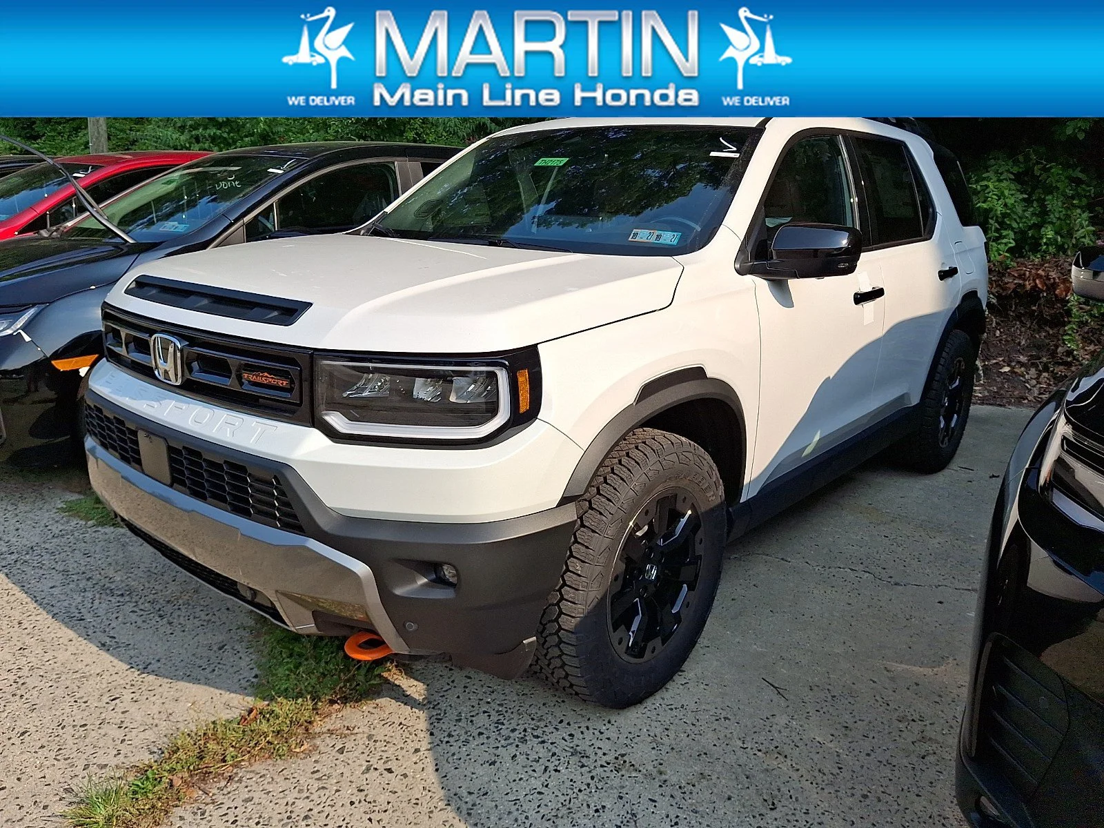 New 2026 Platinum White Pearl Honda TrailSport Elite image 1