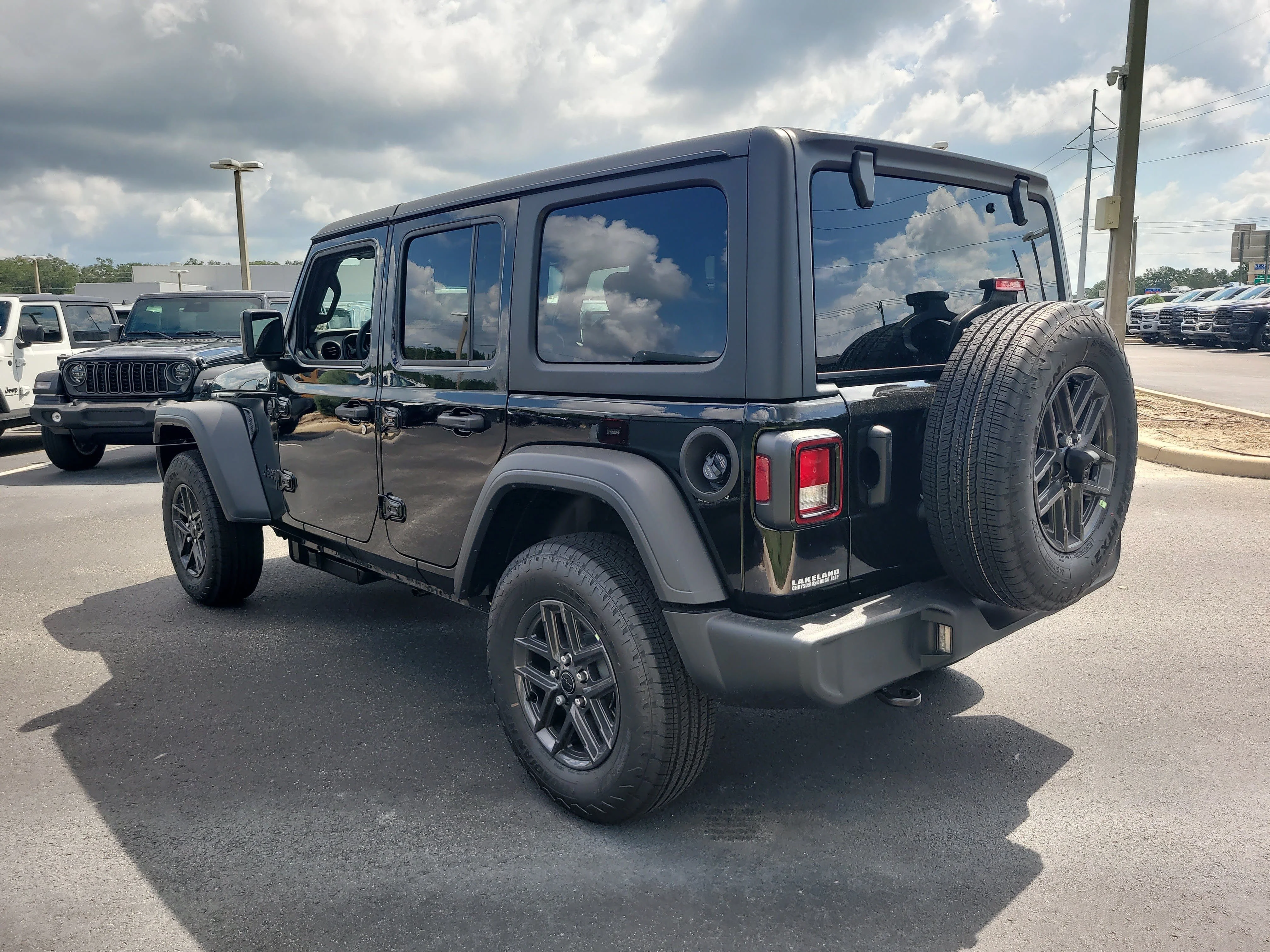 New 2026 Black Clearcoat Jeep Sport S image 8