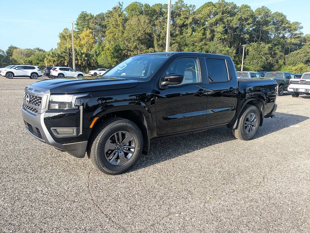 New 2026 Super Black Nissan Crew Cab SV image 8