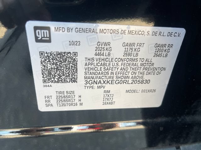 Certified Used 2024 Mosaic Black Metallic Chevrolet LT image 28