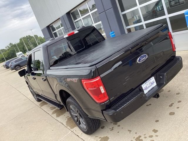 Certified Used 2023 Black Metallic Ford XLT image 14