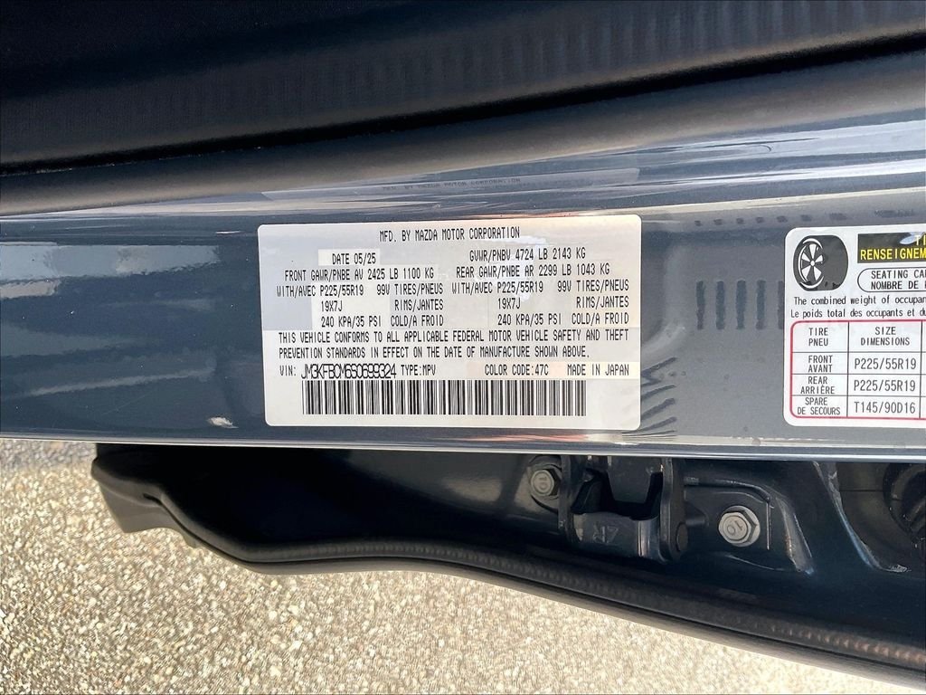 Used 2025 Polymetal Gray Metallic Mazda 2.5 S Carbon Edition image 31