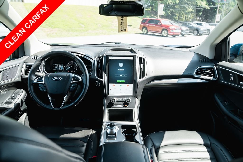 Used 2024 Blue Metallic Ford SEL image 26