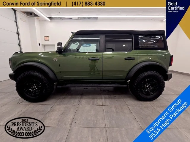 Certified Used 2023 Eruption Green Metallic Ford Wildtrak image 2