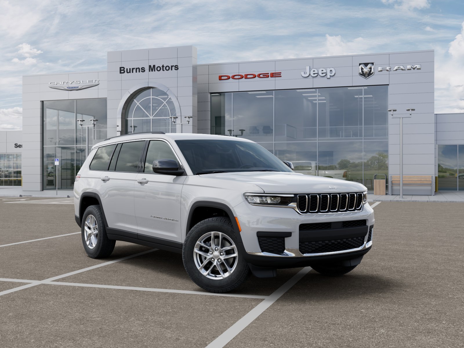 New 2026 Bright White Clear-Coat Exterior Paint Jeep Laredo X image 31
