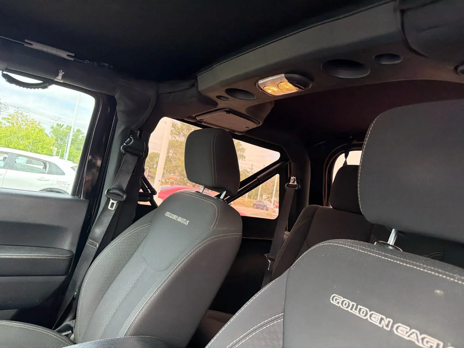 Used 2018 Black Clearcoat Jeep Golden Eagle image 10