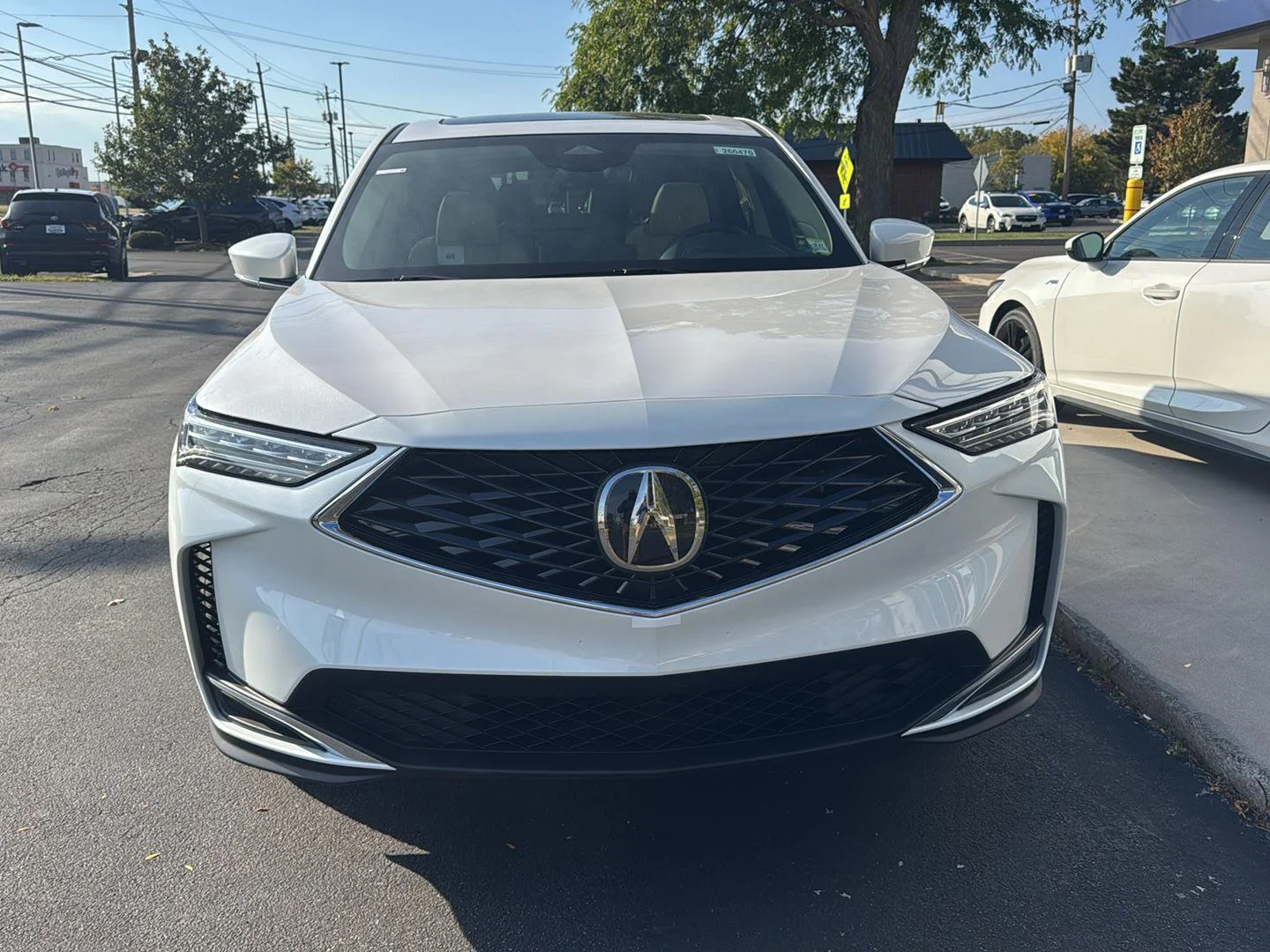 New 2026 Platinum White Pearl Acura SH-AWD image 3