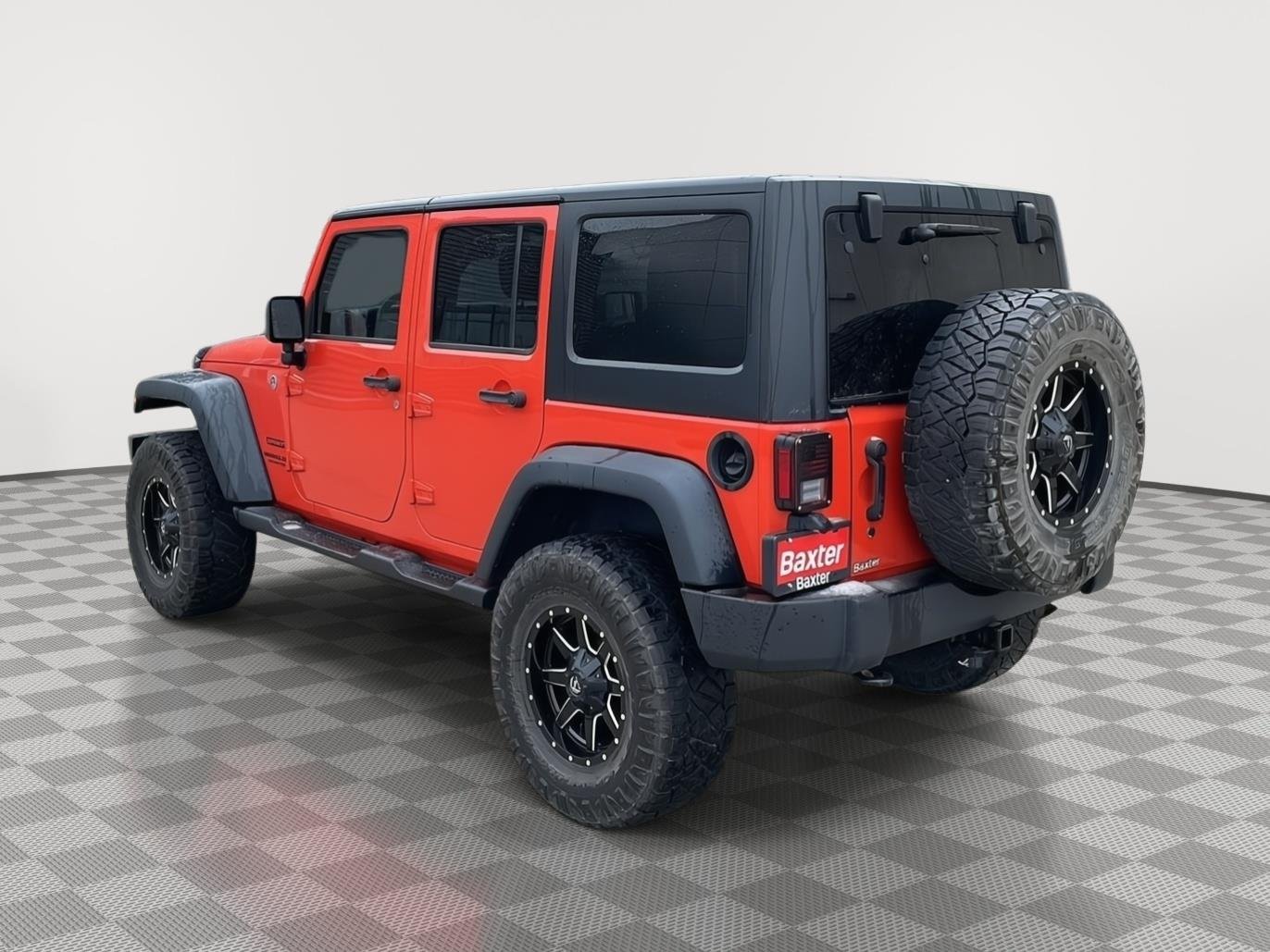 Used 2015 Sunset Orange Pearlcoat Jeep Sport image 5