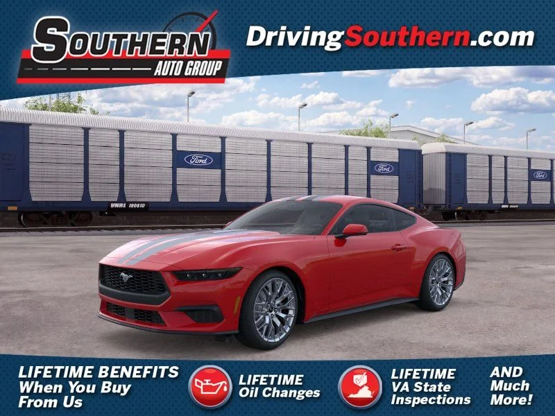 New 2026 Red Ford EcoBoost Premium image 1