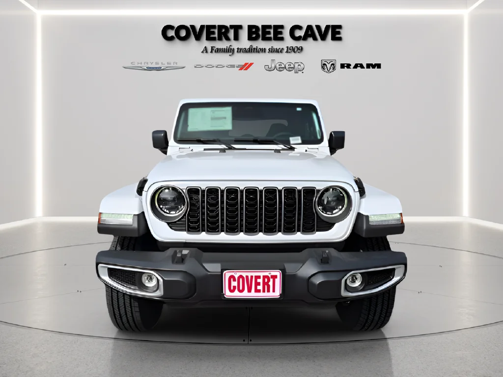 New 2026 Bright White Clear-Coat Exterior Paint Jeep Sahara image 5