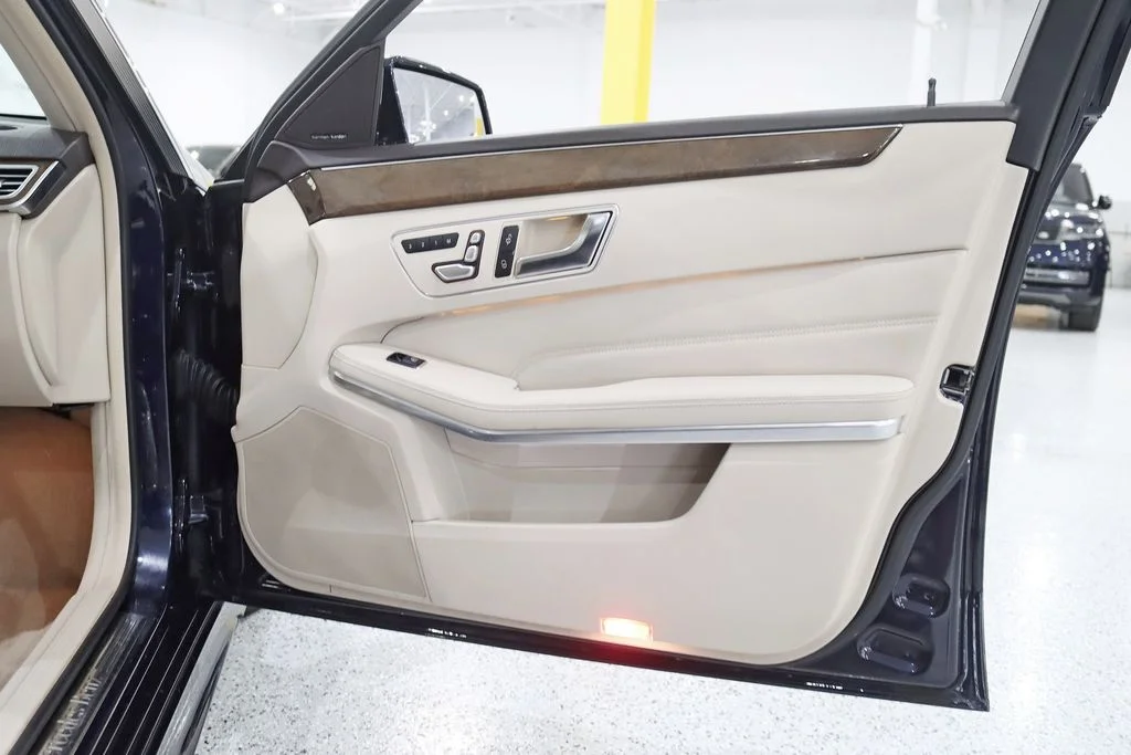 Used 2016 Blue Mercedes-Benz E 350 image 32