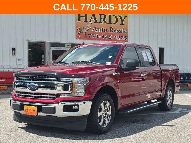 Used 2018 Red Ford XLT image 1