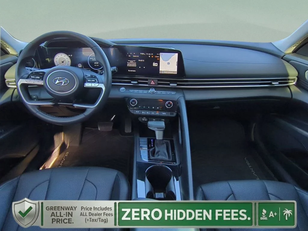 Used 2023 Intense Blue Hyundai Limited image 8