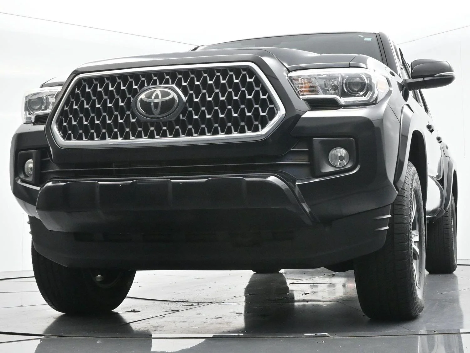 Used 2019 Midnight Black Metallic Toyota TRD Sport image 42