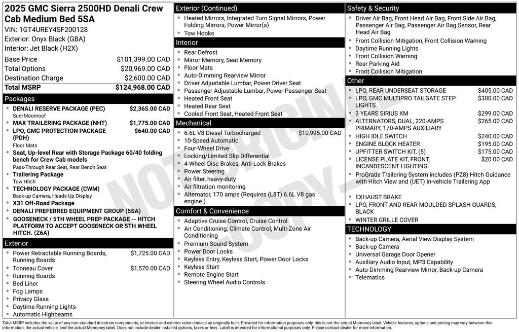Used 2025 Black GMC Denali image 23