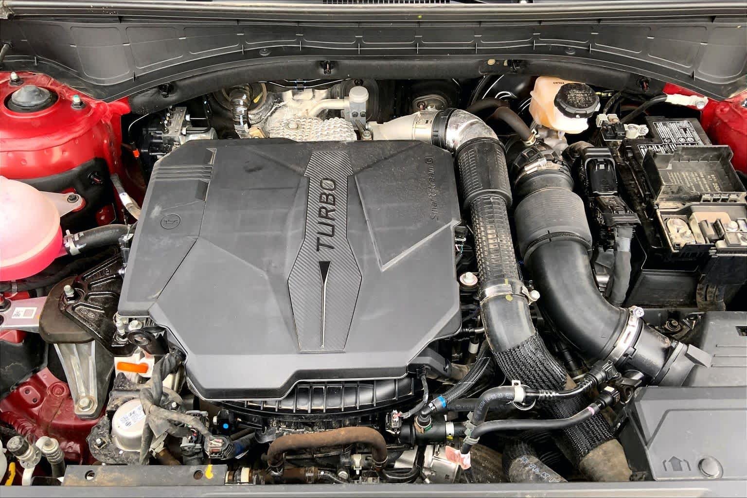 Used 2025 Ultimate Red Hyundai SEL image 32