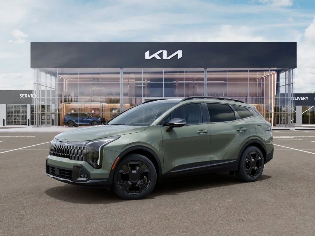 New 2026 Jungle Green Kia X-Line Prestige image 3