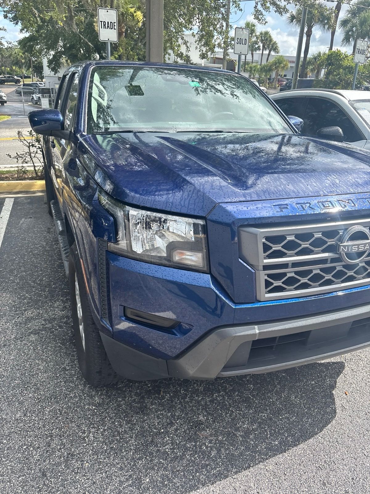 Certified Used 2022 Blue Nissan SV image 4