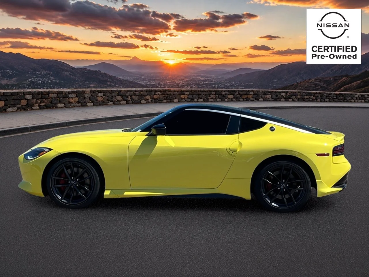 Used 2023 Ikazuchi Yellow Pearl Tricoat Super Black Nissan Performance image 1