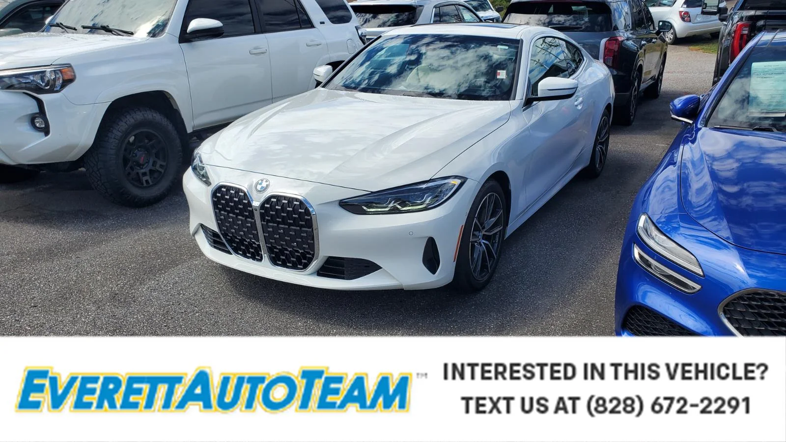Used 2024 Alpine White BMW 430i xDrive image 1