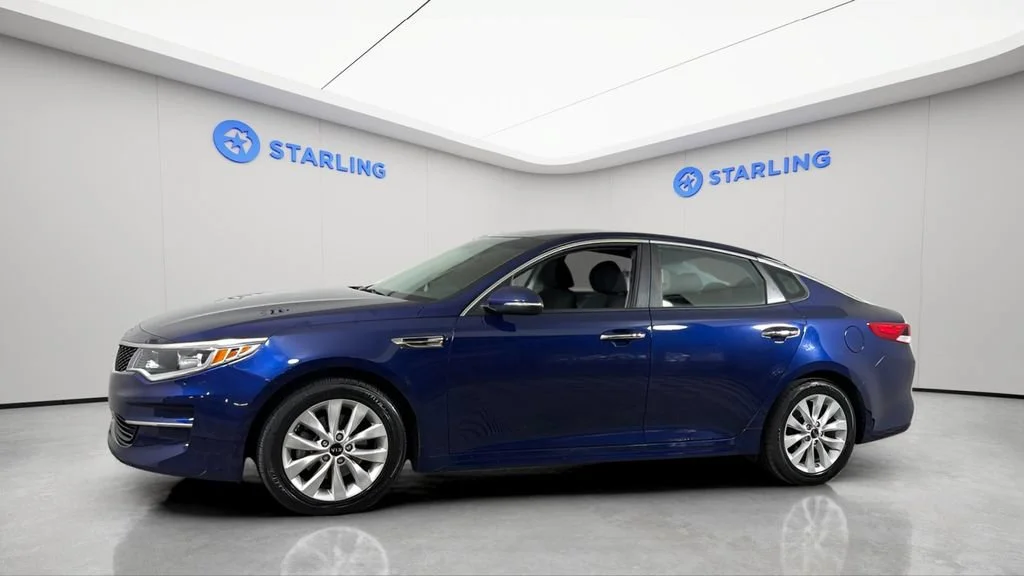Used 2017 Blue Kia LX image 3