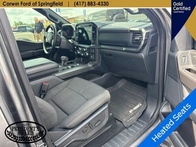 Certified Used 2024 Carbonized Gray Metallic Ford XLT image 8
